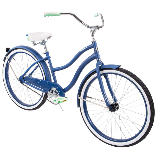 Huffy 26 Cranbrook Women's Comfort Cruiser Bike, Blue