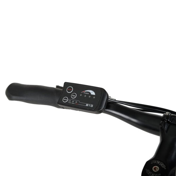 Hyper Electric Bicycle Pedal Assist Mountain, 26 In., Black