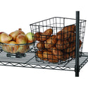 Hyper Tough 4 Tier Wire Shelving Unit, Black