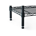 Hyper Tough 4 Tier Wire Shelving Unit, Black