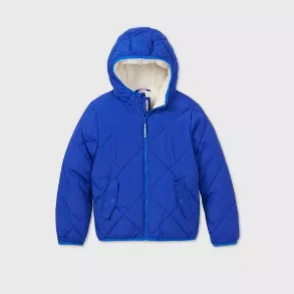 Buffer Jacket Blue Kids L (10/12)