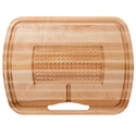 John Boos Block  Prep Master Maple Wood Reversible Cutting Board with Juice Groove and Pan