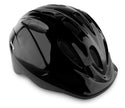 Joovy Noodle Kids Bicycle Helmet with Vented Air Mesh and Visor, Black