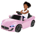 Kalee Pink Maserati GranCabrio Powered Ride-On