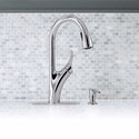 KOHLER Transitional Touchless Kitchen Faucet With Soap Dispenser