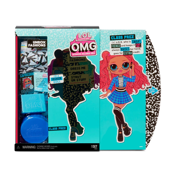 L.O.L. Surprise! O.M.G. Series 3 Class Prez Fashion Doll with 20 Surprises