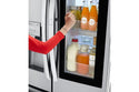 LG 27.5 cu. ft. Wi-Fi Enabled InstaView Refrigerator with Door-In-Door