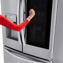 LG 27.5 cu. ft. Wi-Fi Enabled InstaView Refrigerator with Door-In-Door