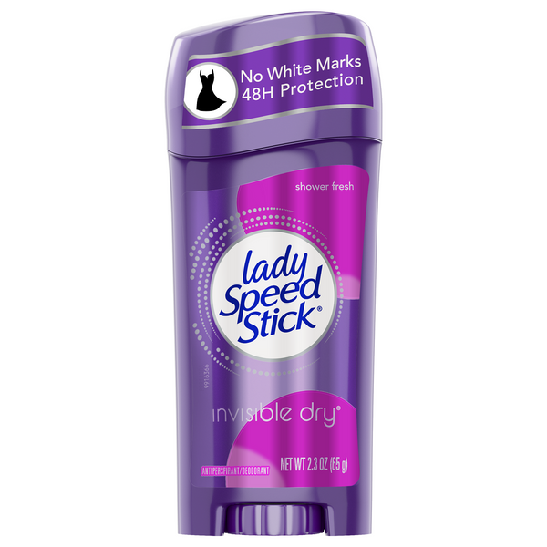 Lady Speed Stick Antiperspirant Deodorant Shower Fresh 2.3 Oz - 65 gr