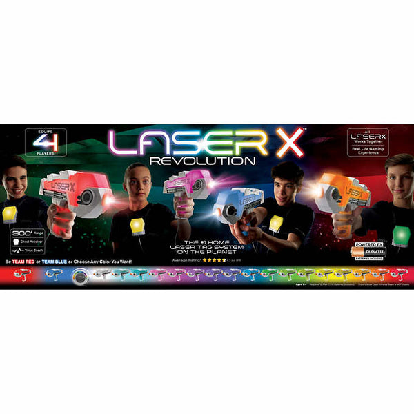 Laser X Blaster, 4-player Set