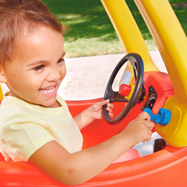 Little Tikes Cozy Coupe Foot-to-Floor Toddler Ride-on Car