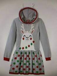 Llama hood dress (14-16)