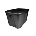 Mainstays 18 Gallon Plastic Storage Bin, Black