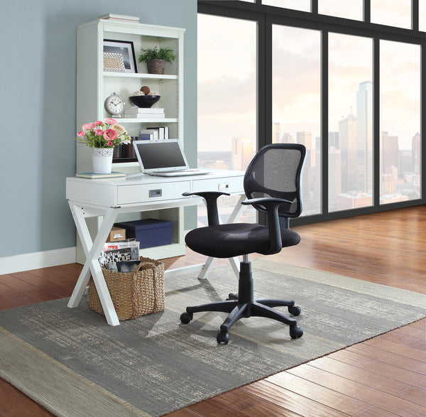 Mainstays Mesh Office Chair with Arms, Black