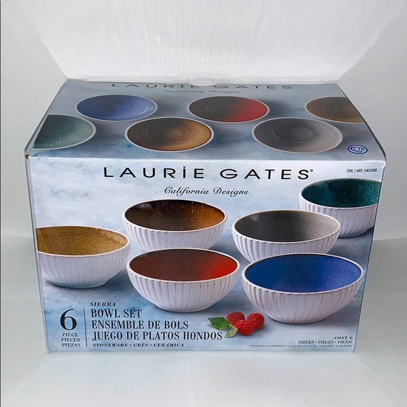 Laurie Gates Sierra 6-piece Bowl Set