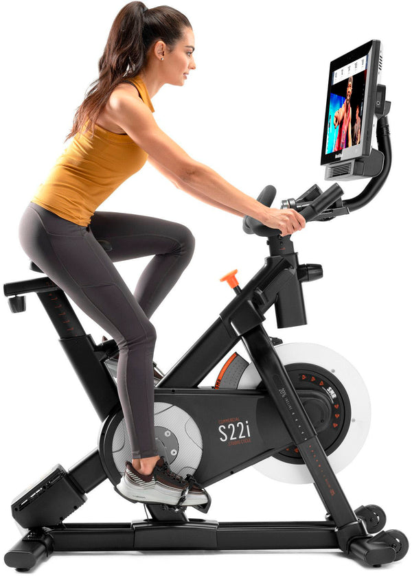 NordicTrack Commercial S22i Studio Cycle with UPGRADED 22” HD Touchscreen