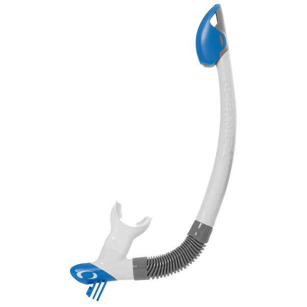 Oceanic Adult Snorkeling Set Blue/White Large/X-Large