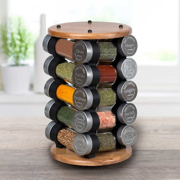 Olde Thompson 20 Jar Spice Rack