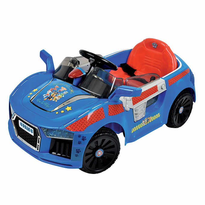 Paw Patrol E-Cruiser Ride-On Car, Blue | US2DK