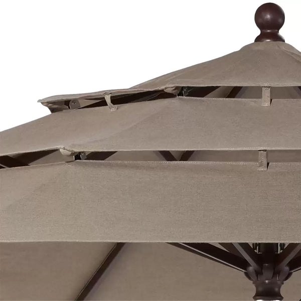 Proshade 11ft Market Umbrella Cast Shale with Collar Tilt