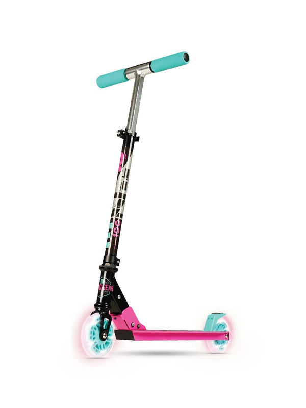 Madd Gear Rize Light-Up Scooter - Pink Teal