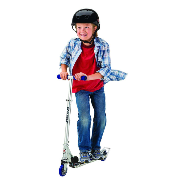 Razor Authentic A2 Kick Scooter Blue- Ages 5+