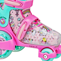 Adjustable Hello Kitty Skate Rollers, US Size 11-2 / EUR 28-33