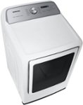 Samsung 7.4 cu. ft. Smart Electric Dryer with Steam Sanitize+ in White