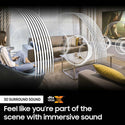 Samsung HWQ67CT - 7.1 Channel Home Theater Sound System with Rear Speakers and Wireless Subwoofer