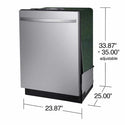 Samsung Top Control 48dBA Dishwasher with StormWash Cleaning and AutoRelease Door