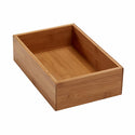 Seville Classics 10-piece Bamboo Storage Box Organizer Set
