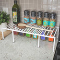 Smart Design Premium Cabinet Storage Extendable Shelf