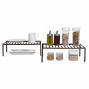 Smart Design Premium Cabinet Storage Extendable Shelf