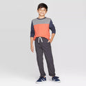 Boys' Stretch Straight Fit Pull-On Woven Pants - Cat & Jack