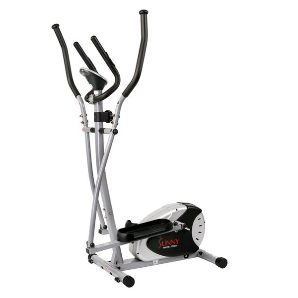 Sunny Health Fitness Magnetic Elliptical Bike Cross Trainer Machine Stepper
