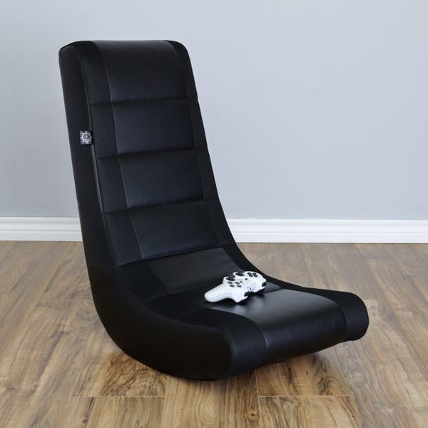 The Crew Furniture Classic Video Rocker Gaming Chair Black