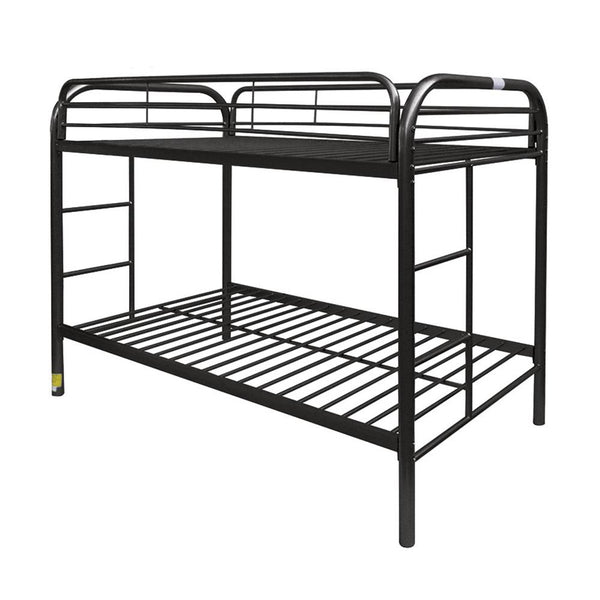 Furniture Thomas Bunk Bed Twin Over Twin in Black