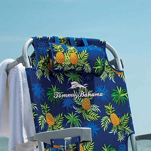 Backpack Cooler Chair with Storage Pouch and Towel Bar
