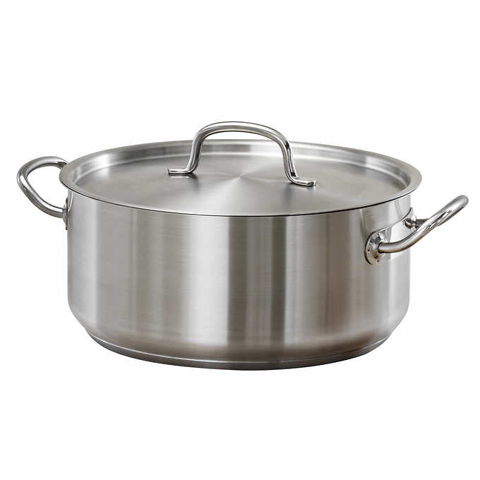 Tramontina Pro-Line 9 Qt. Stainless Steel Dutch Oven & Lid