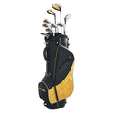 Wilson Ultra Men's Complete 13 Piece Right Handed Golf Club Set & Stand, Yellow