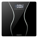 Digital Electronic LCD Personal Glass Bathroom Body Weight Weighing Scale