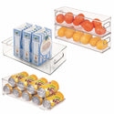 iDesign Kitchen Bins, 4-piece Set